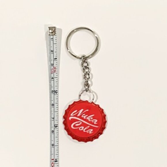 Fallout 4 Nuka Cola Cap Keychains - Pre & Post War Style - 3.5inch Keychains - Picture 10 of 11